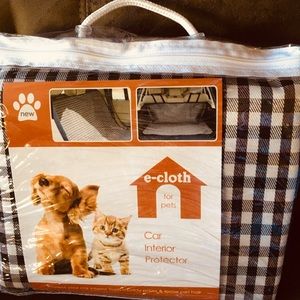 e-cloth Pet Backseat Car Interior Protector/NWOT